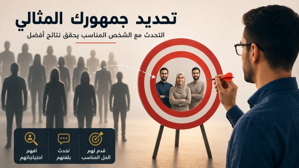 تحديد الجمهور المستهدف لمشروع صغير لتحسين التسويق وجذب العملاء