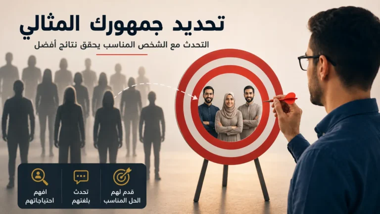 تحديد الجمهور المستهدف لمشروع صغير لتحسين التسويق وجذب العملاء